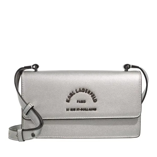 Karl Lagerfeld Crossbody Bags - RSG Metal Flap Shb - silver - Crossbody Bags for ladies