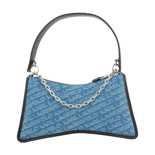 Karl Lagerfeld , Handbags ,Blue female, Sizes: ONE SIZE