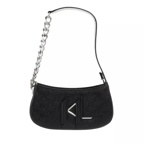 Karl Lagerfeld Hobo Bags - K/Saddle Chain Pochette - black - Hobo Bags for ladies