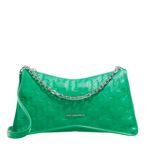 Karl Lagerfeld Hobo Bags - K/Seven Element Shb Embossed - green - Hobo Bags for ladies