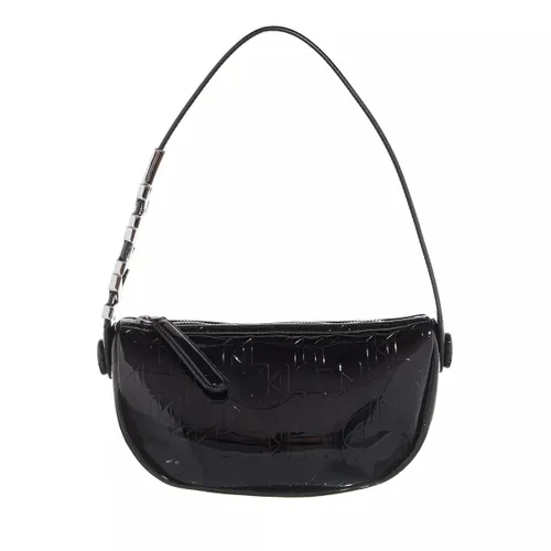 Karl Lagerfeld Hobo Bags - K/Swing Sm Shoulderbag Patent - black - Hobo Bags for ladies