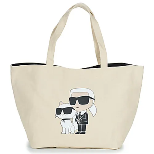 Karl Lagerfeld  K/IKONIK 2.0 K C CANV SHOPPER  women's Shopper bag in Beige