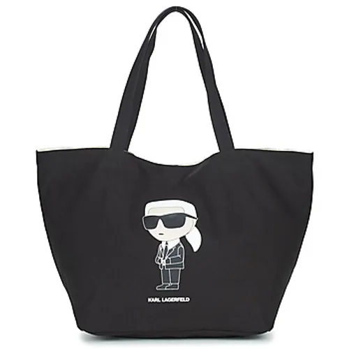 Karl Lagerfeld  K/IKONIK 2.0 KARL CANV SHOPPER  women's Shopper bag in Black