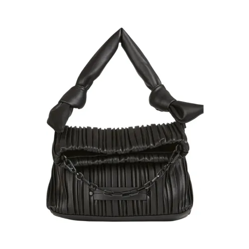 Karl Lagerfeld , K/Kushion Knotted SM Fold Tote Bag ,Black female, Sizes: ONE SIZE