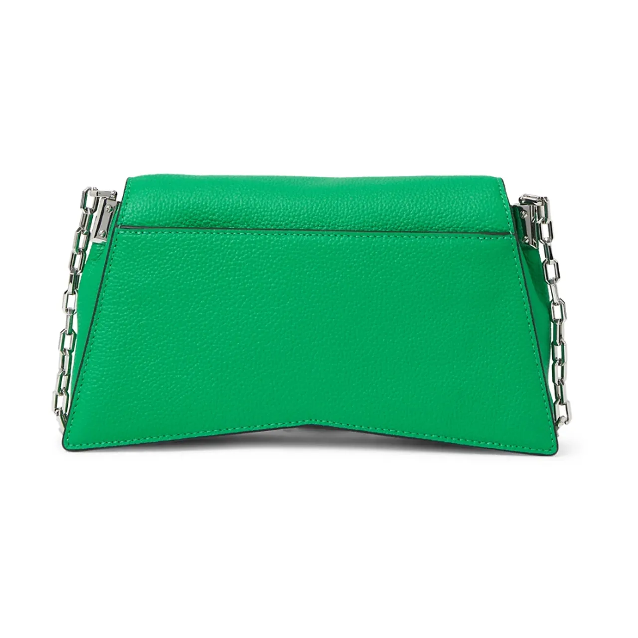 Karl Lagerfeld , K/Seven 2.0 Small Grainy-Leather Crossbody Bag ,Green female, Sizes: ONE SIZE