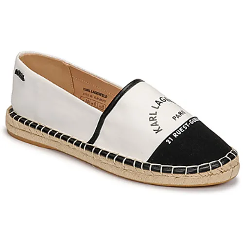 Karl Lagerfeld  KAMINI Maison Logo Slip On  women's Espadrilles / Casual Shoes in White