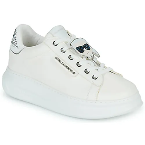 Karl Lagerfeld  KAPRI Ikonic Twin KC Lo  women's Shoes (Trainers) in White