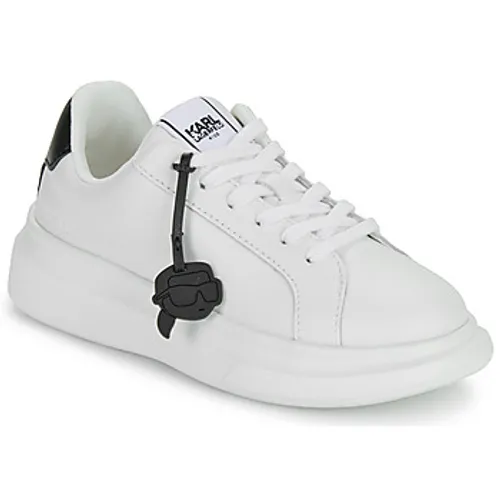 Karl Lagerfeld  KARL'S VARSITY KLUB  boys's Children's Shoes (Trainers) in White