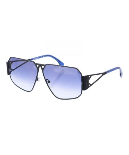 Karl Lagerfeld KL339S Mens aviator metal sunglasses - Black - One