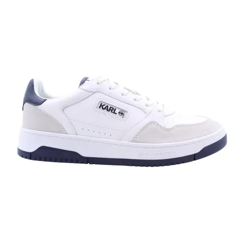 Karl Lagerfeld , Luxury Polonia Sneakers for Men ,White male, Sizes: