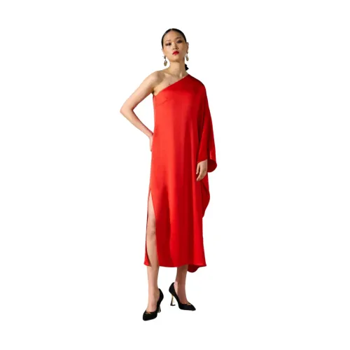 Karl Lagerfeld , Maxi Dresses ,Red female, Sizes: