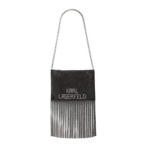 Karl Lagerfeld , Nevada Handbag ,Black female, Sizes: ONE SIZE