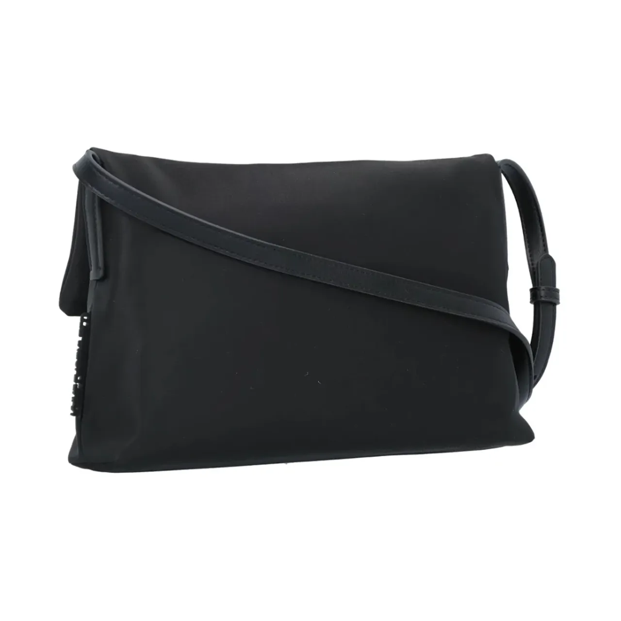 Karl Lagerfeld , Polyester Shoulder Bag with Internal and External Pockets ,Black female, Sizes: ONE SIZE