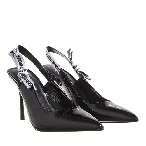 Karl Lagerfeld Pumps & High Heels - Sarabande Ribbon Sling - black - Pumps & High Heels for ladies
