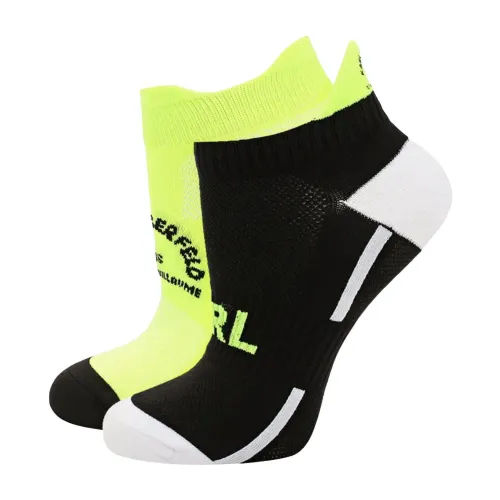 Karl Lagerfeld , RSG 2pak Tennis Socks ,Yellow female, Sizes: