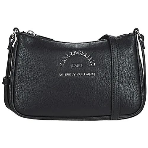 Karl Lagerfeld  RSG METAL SM ZIP CB  women's Shoulder Bag in Black