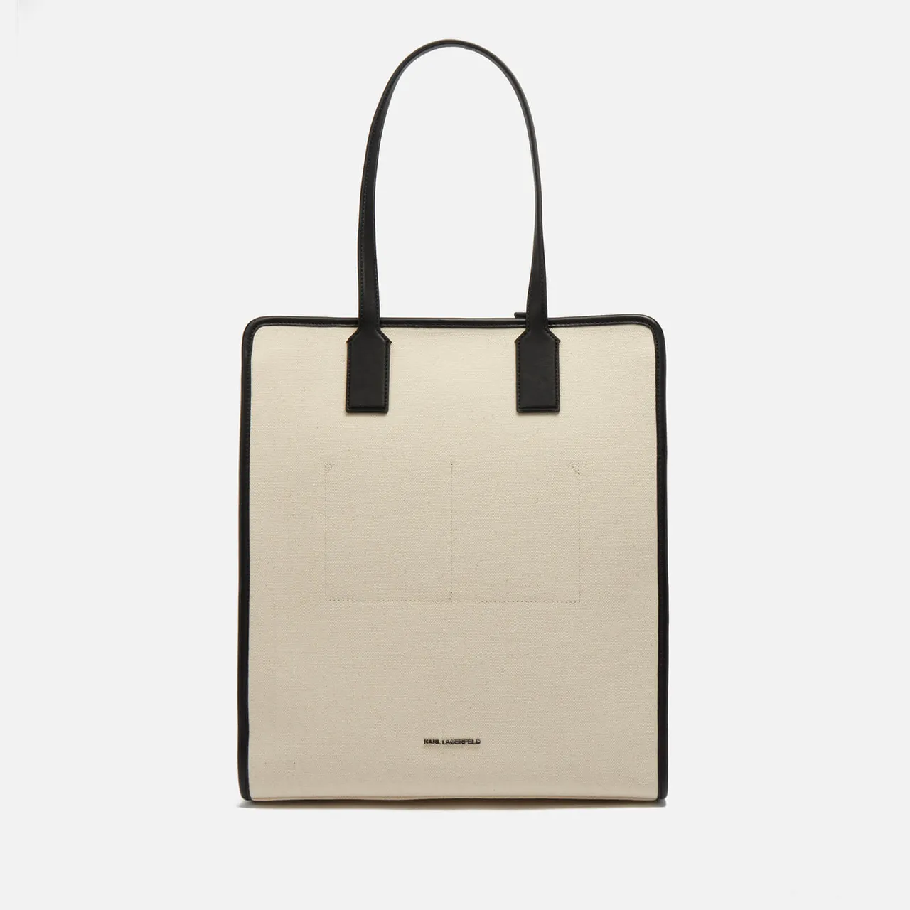 Karl Lagerfeld Series Canvas Shopper Tote Bag