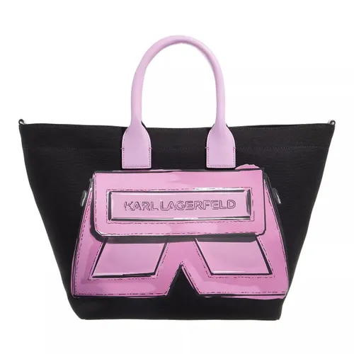 Karl Lagerfeld Shopping Bags - Icon K Canvas Shopper - black - Shopping Bags for ladies