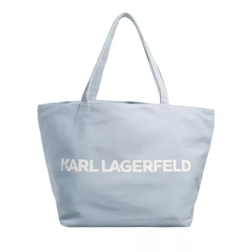 Karl Lagerfeld Shopping Bags - K/Essential Logo Shopper - blue - Shopping Bags for ladies