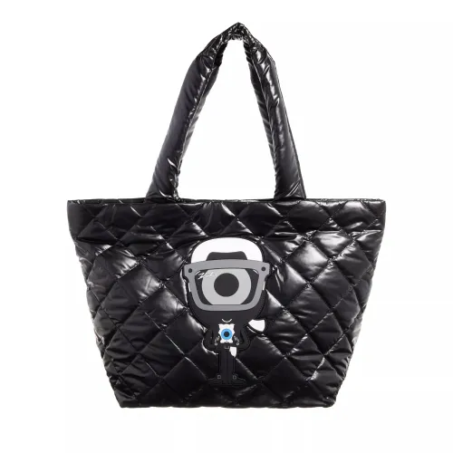 Karl Lagerfeld Shopping Bags - K/Ikonik 2.0 Choup Aop Shopper - black - Shopping Bags for ladies
