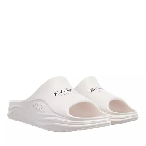 Karl Lagerfeld Slipper & Mules - SKOONA Hotel Logo Slide - white - Slipper & Mules for ladies
