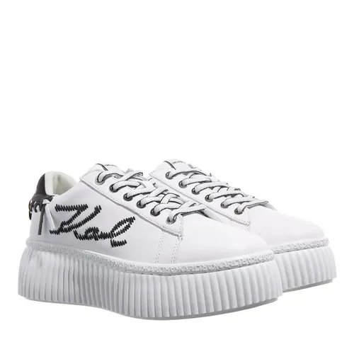 Karl Lagerfeld Sneakers - Kreeper Lo Whipstitch Lo Lace - white - Sneakers for ladies
