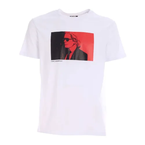 Karl Lagerfeld , T-Shirts ,White male, Sizes: