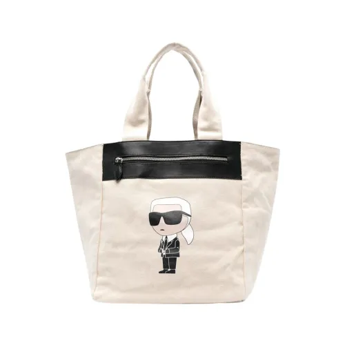 Karl Lagerfeld , Tote Bags ,Beige female, Sizes: ONE SIZE