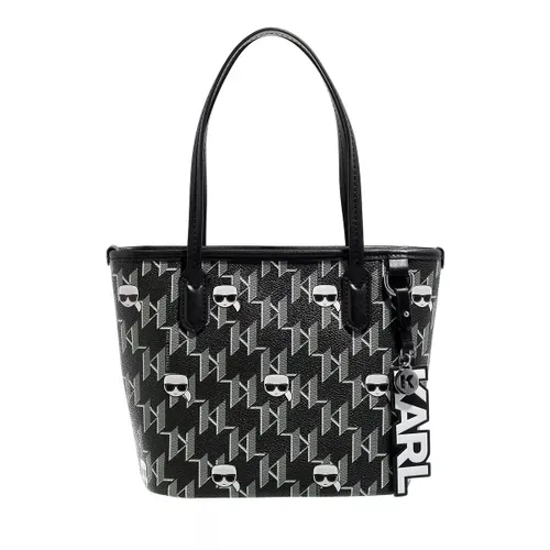 Karl Lagerfeld Tote Bags - K/Ikonik Cc Monogram Sm Tote - black - Tote Bags for ladies