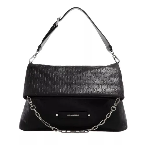 Karl Lagerfeld Tote Bags - K/Kushion Emb Lg Fd Tote - black - Tote Bags for ladies