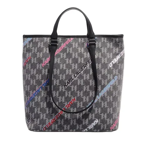 Karl Lagerfeld Tote Bags - K/Monogram Dnm Print Tote - colorful - Tote Bags for ladies