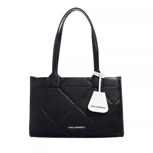 Karl Lagerfeld Tote Bags - K/Skuare Medium Tote Embossed - black - Tote Bags for ladies
