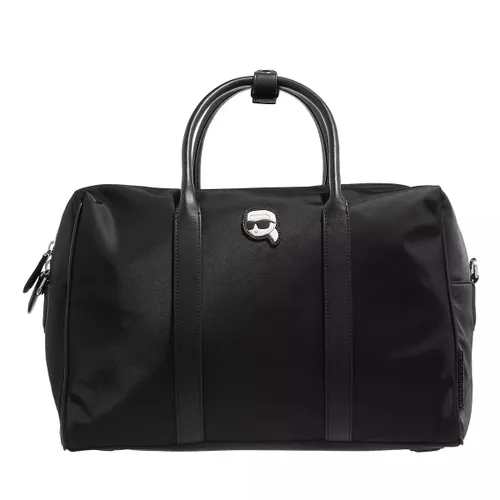 Karl Lagerfeld Travel Bags - K/Ikonik 2.0 Nylon Weekender - black - Travel Bags for ladies