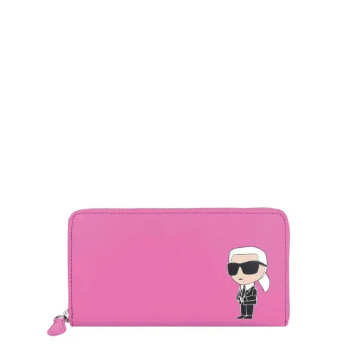 Karl Lagerfeld , Wallets Cardholders ,Pink female, Sizes: ONE SIZE