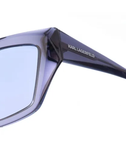 Karl Lagerfeld Womens Acetate sunglasses with rectangular shape KL6046S women - Dark Blue - One