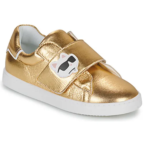 Karl Lagerfeld  Z09005-576-C  girls's Children's Shoes (Trainers) in Gold