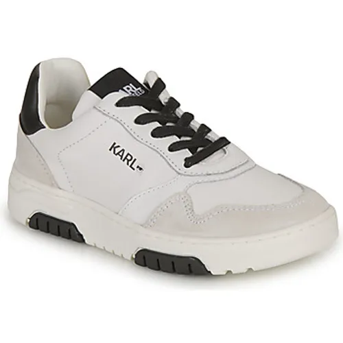 Karl Lagerfeld  Z29071  boys's Children's Shoes (Trainers) in White