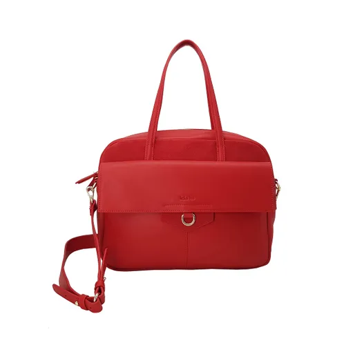 Kate Lee Women's Tyna Red Shoulder Bag Handbag