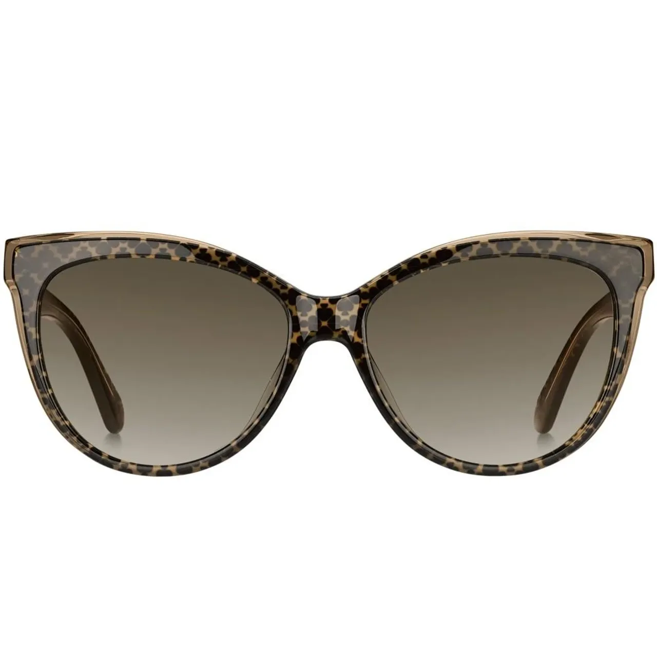 Kate Spade , Black Brown/Brown Shaded Sunglasses ,Multicolor female, Sizes: