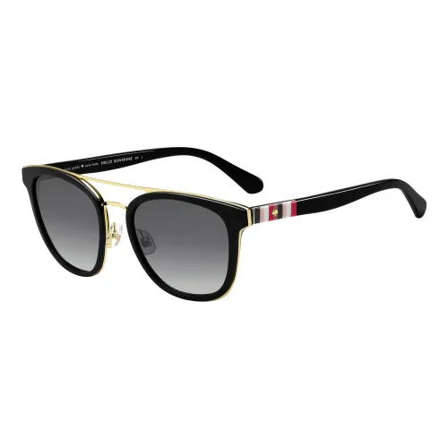 Kate Spade , Black/Dark Grey Shaded Sunglasses Jalicia/F/S ,Black female, Sizes: