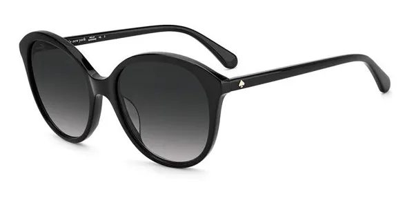 Kate Spade Bria/G/S 807/9O Women's Sunglasses Black Size 55