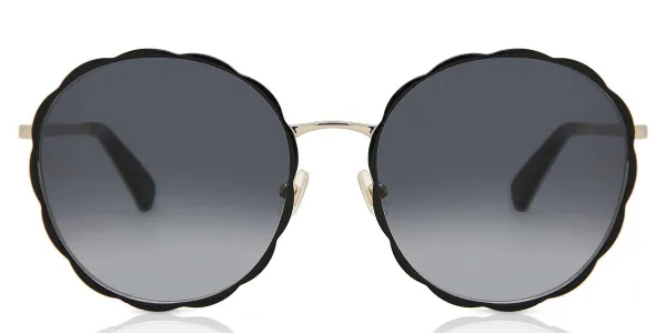 Kate Spade Cannes/G/S 807/9O Women's Sunglasses Black Size 57