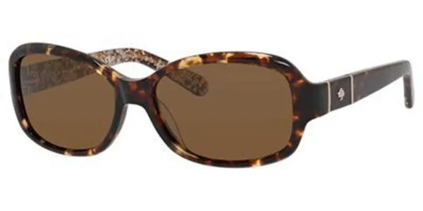 Kate Spade Cheyenne/P/S Polarized CX4/VW Women's Sunglasses Tortoiseshell Size 55