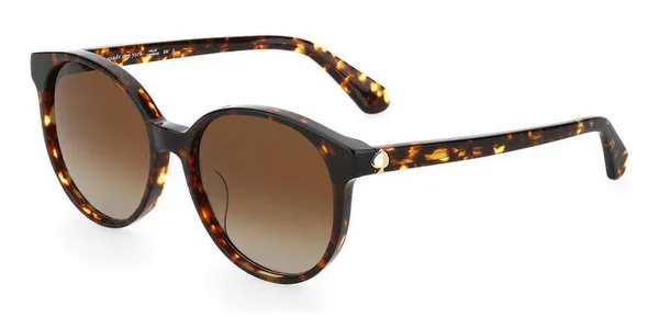 Kate Spade Eliza/F/S Asian Fit 086/LA Women's Sunglasses Tortoiseshell Size 55
