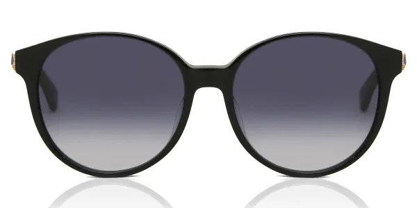 Kate Spade Eliza/F/S Asian Fit 807/9O Women's Sunglasses Black Size 55