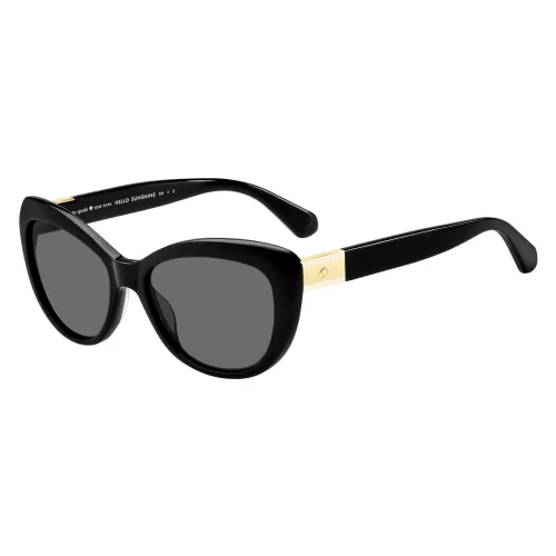 Kate Spade , Emmalynn/S Sunglasses - Black/Grey ,Black female, Sizes:
