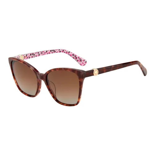 Kate Spade , Havana Pink Sunglasses Amiyah/G/S ,Brown female, Sizes: