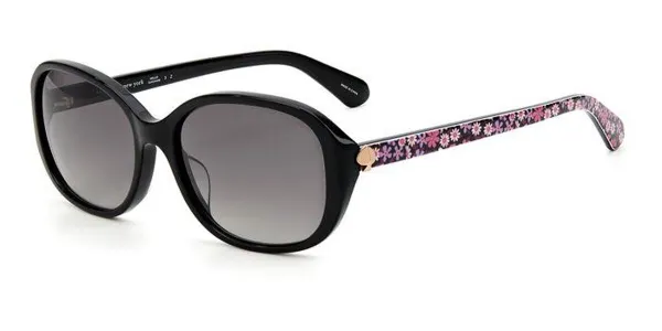 Kate Spade Izabella/G/S 807/WJ Women's Sunglasses Black Size 55