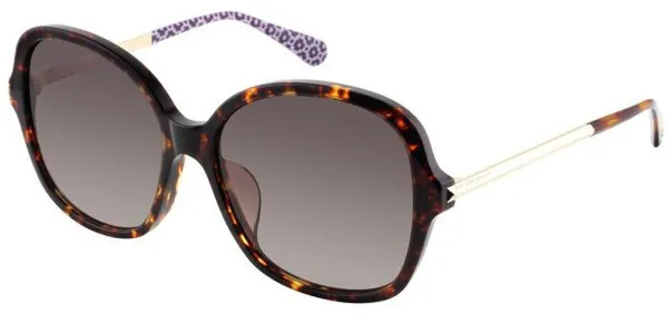 Kate Spade Kaiya/F/S Asian Fit 086/HA Women's Sunglasses Tortoiseshell Size 57
