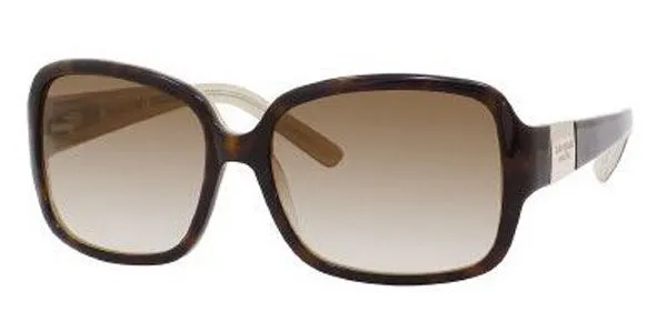 Kate Spade Lulu/S 0JBY/Y6 Women's Sunglasses Gold Size 55